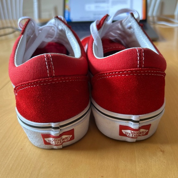 Red Vans 100% original Old Skool - Picture 6 of 6